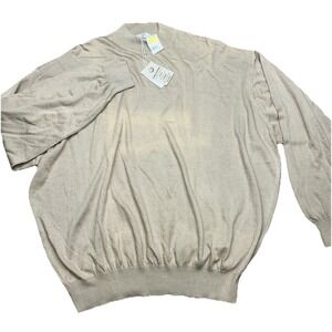 Pronto-Uomo Firenze Long Sleeve‎ Mock Neck Men's 4XL, $95